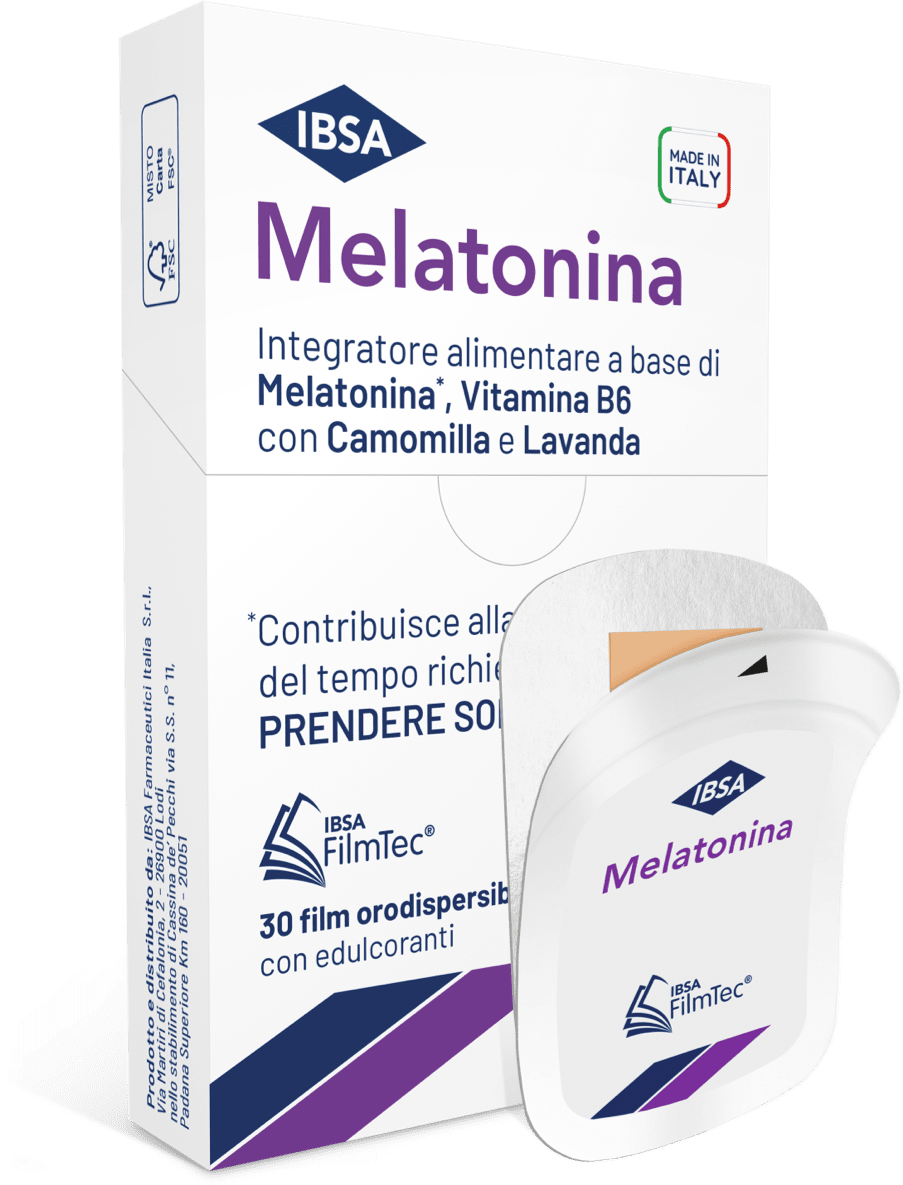 

Melatonina IBSA 30 Film Orodispersibili