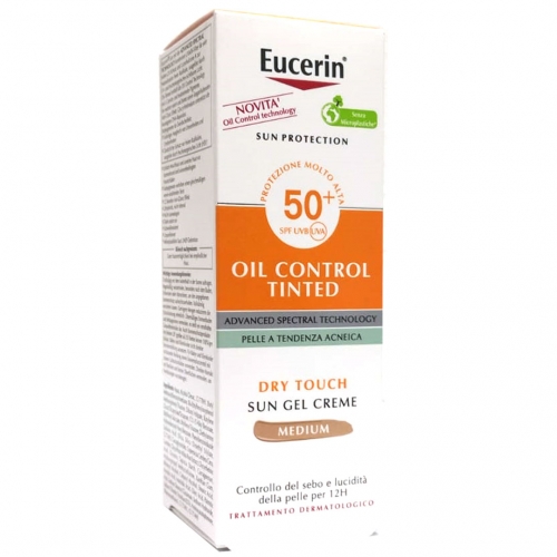 Image of Sun Protection Oil Control Tinted Eucerin 50ml033