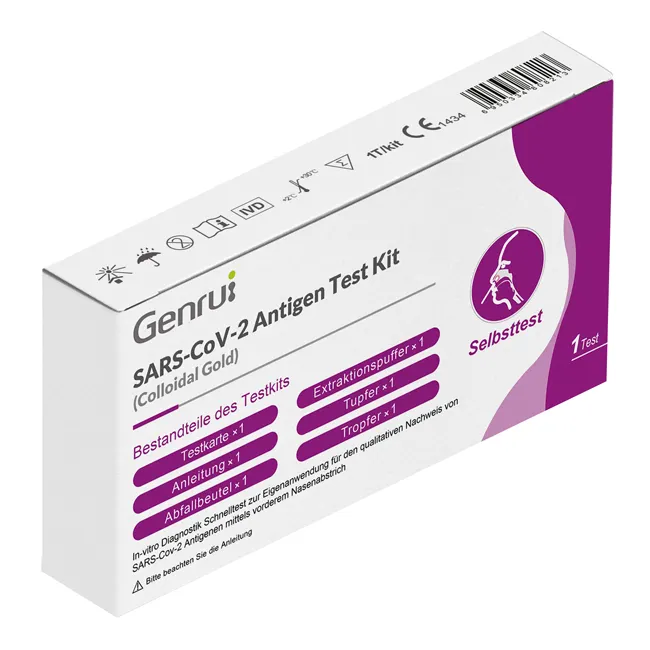 Image of Genrui Test Antigenico Rapido Covid 19 Selbsttest 1 Test033