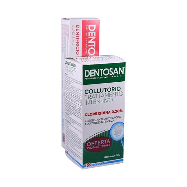 Image of Colluttorio 0,2% + Dentifricio Dentosan Kit