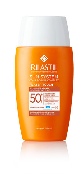 Image of Sun System Water Touch Fluido Spf50+ Rilastil 50ml