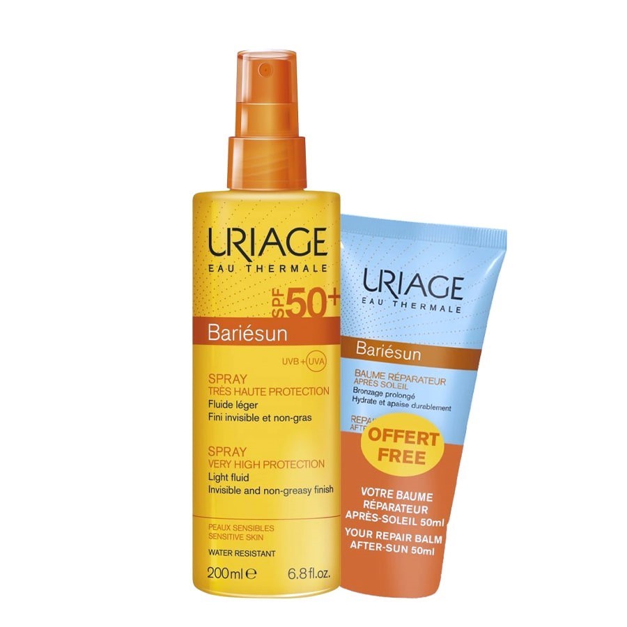 Image of Bariésun Spray Spf50+ Con Doposole Uriage 200ml+150ml033