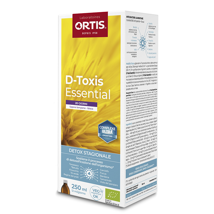 Image of D-Toxis Essential Ortis(R) Laboratoires 250ml033