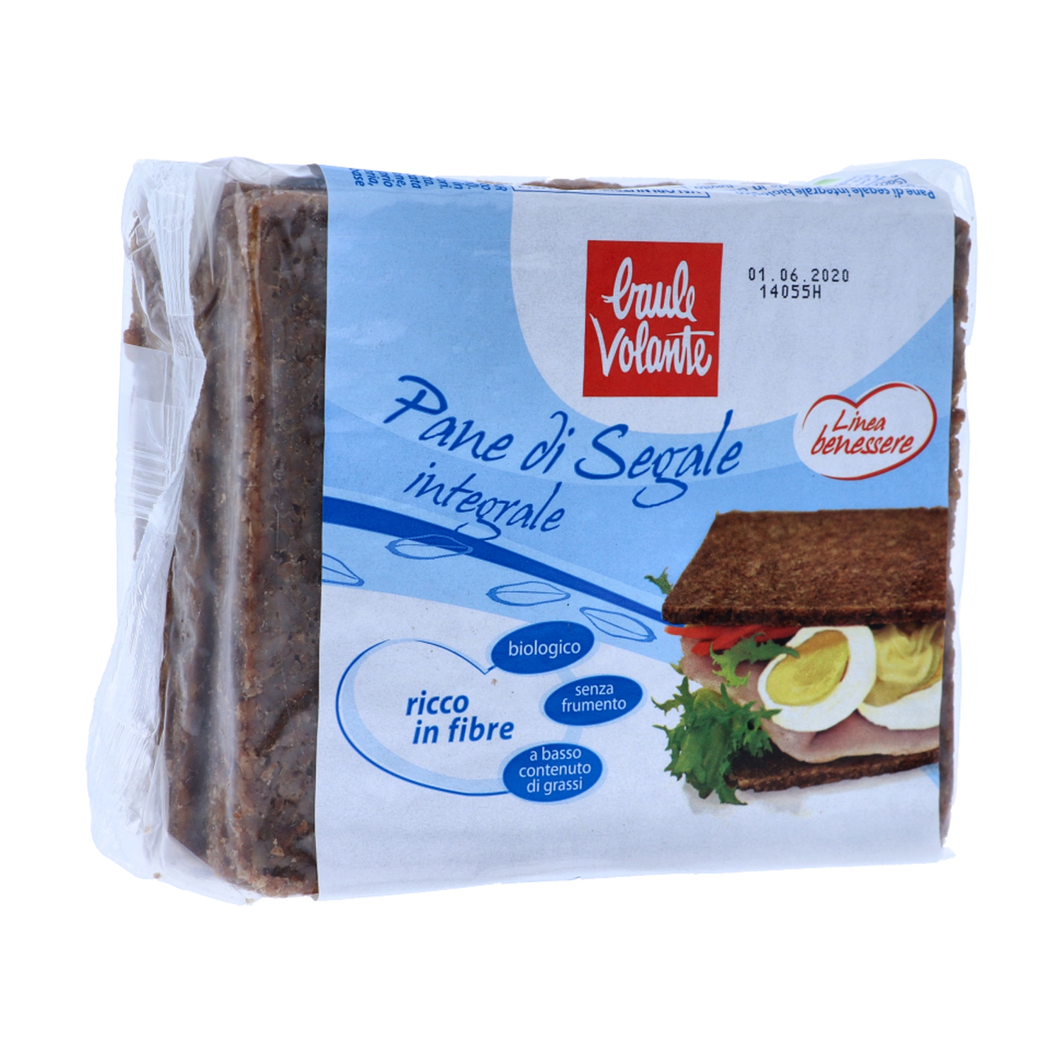 

Pane Integrale Di Segale Baule Volante 500g