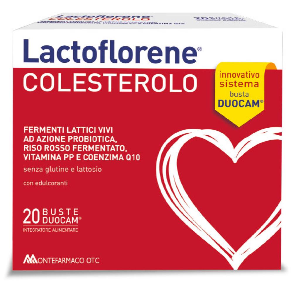 

Lactoflorene® COLESTEROLO MONTEFARMACO 20 Buste Duocam