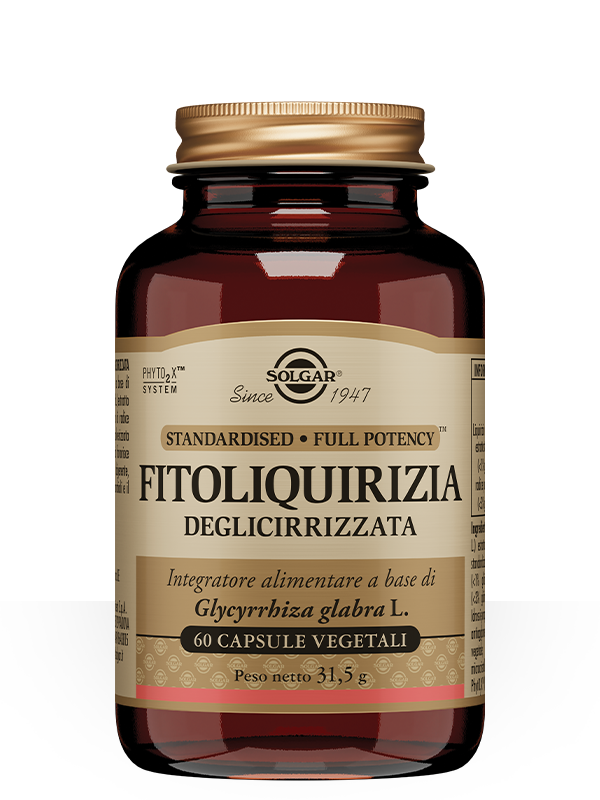 Image of Fitoliquirizia Deglicirizzata Solgar 60 Capsule Vegetali033