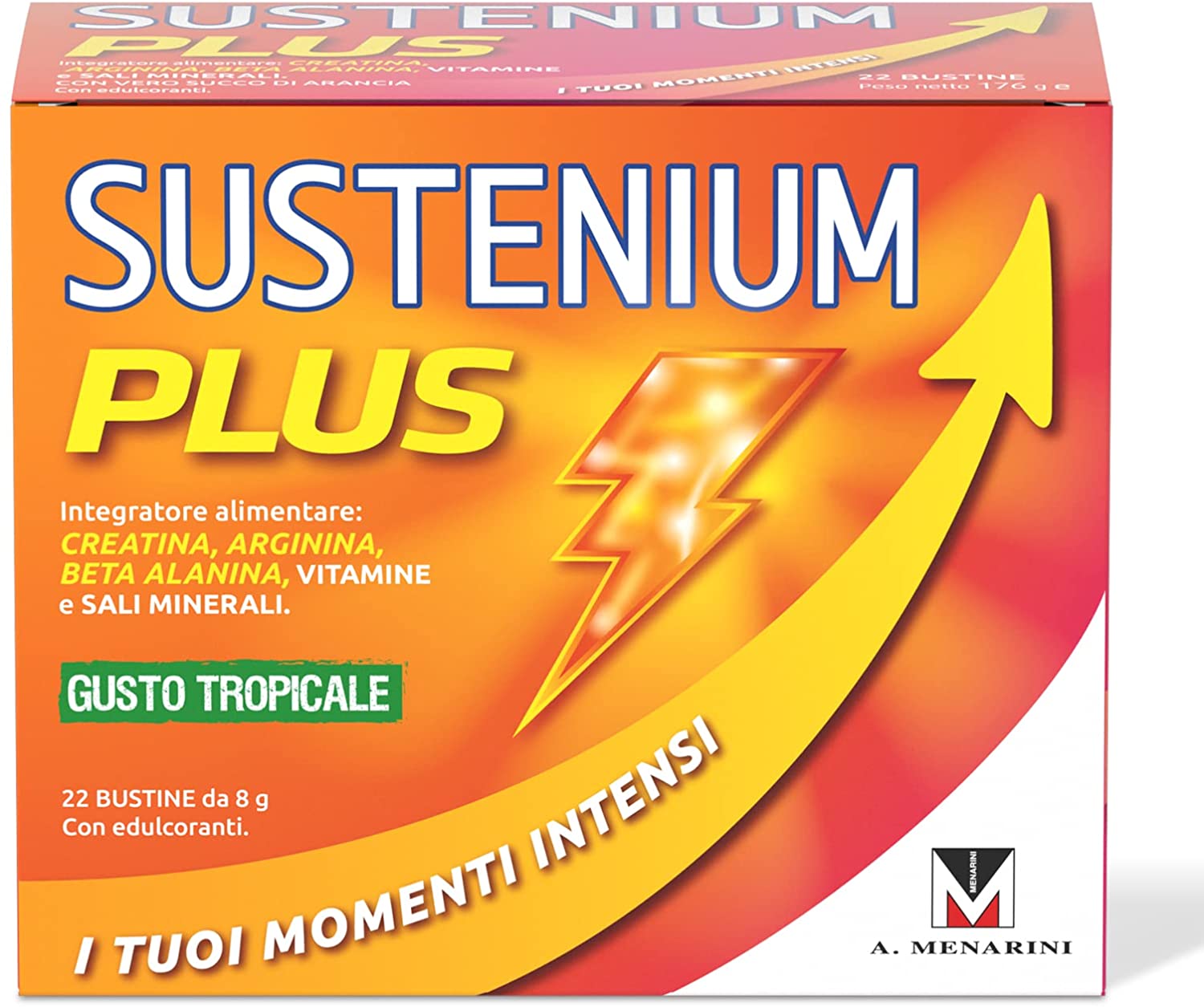 Image of Sustenium Plus Tropicale A.Menarini 22x8g Promo