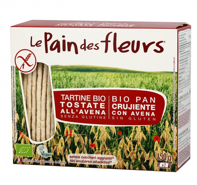 Image of Tartine Bio Tostate All&#39;Avena Le Pain Des Fleurs(R) 150g033