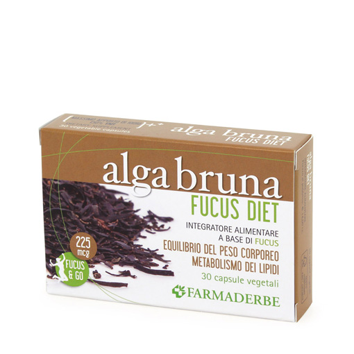 Image of Alga Bruna Fucus Diet Farmaderbe 30 Compresse