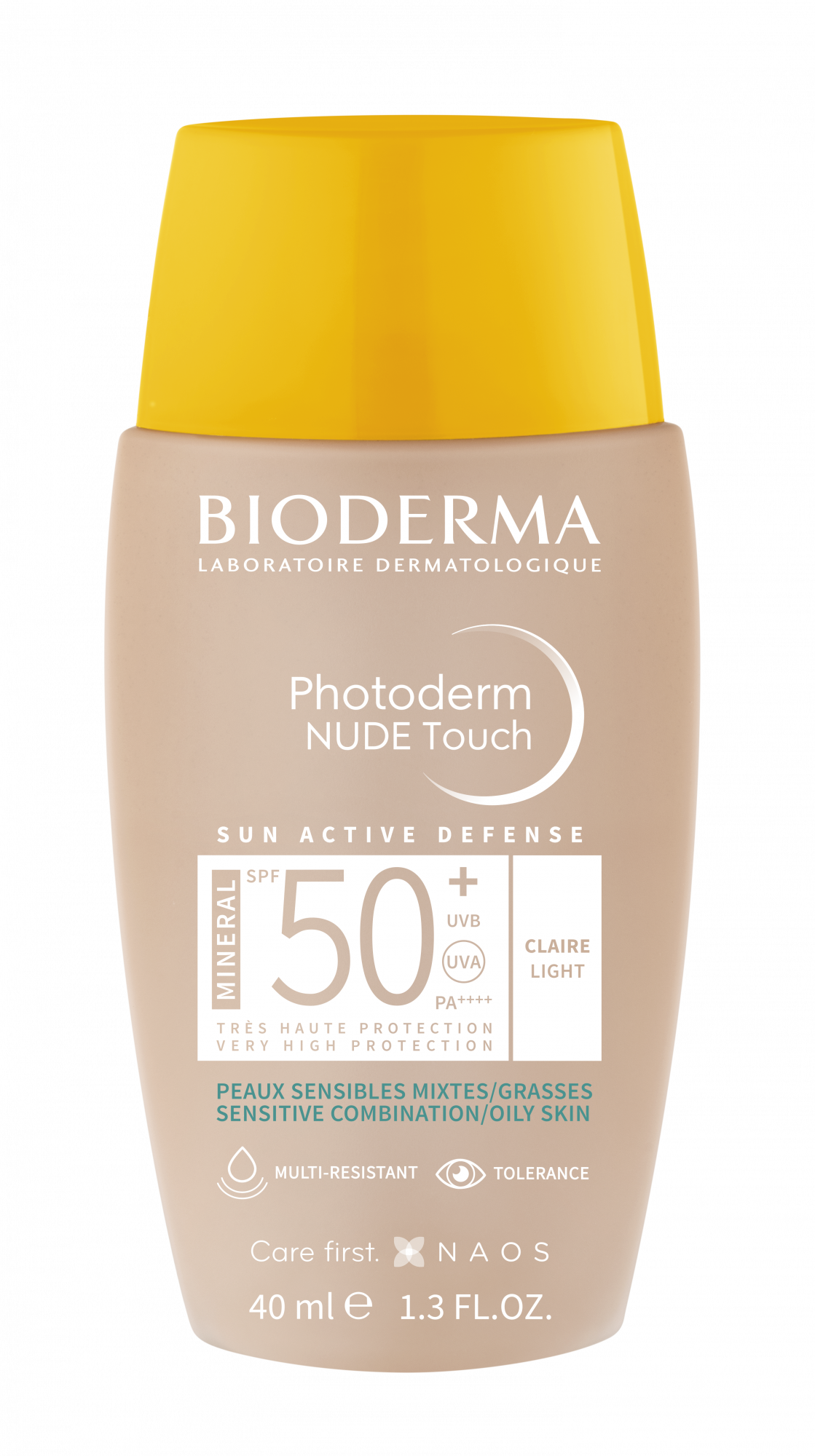 Image of Photoderm Nude Touch Mineral Spf50+ Claire Bioderma 40ml033