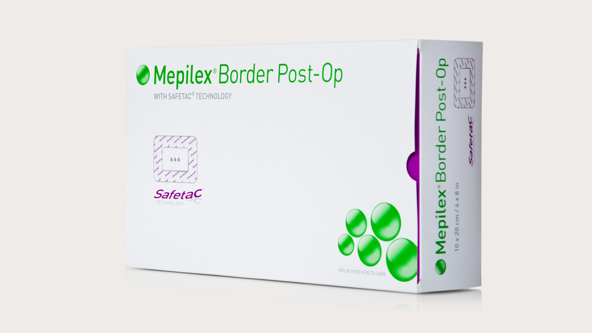 Image of Mepilex(R) Border Post-Op 10x25 5 Pezzi