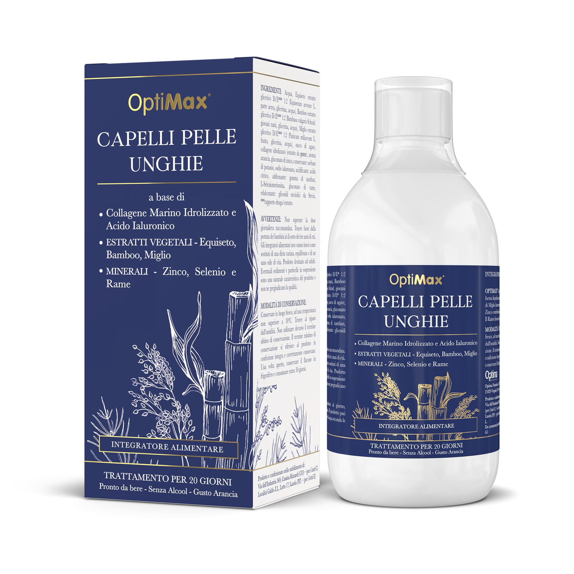 Optimax® Capelli Pelle Unghie Optima Naturals 500Ml
