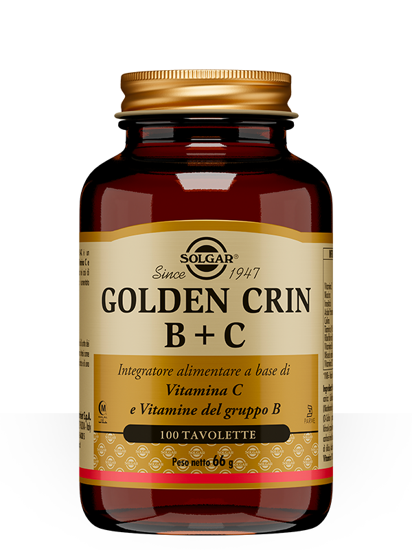 

GOLDEN CRIN B+C SOLGAR 100 Tavolette