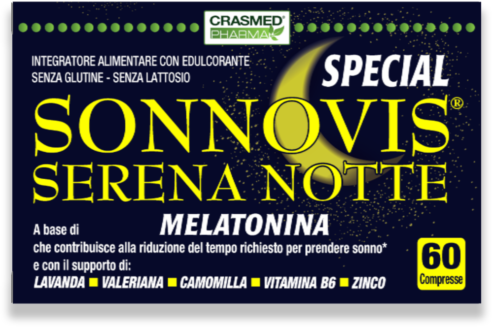 Image of Sonnovis(R) Special Serena Notte Crasmed Pharma 60 Compresse