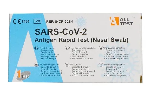 Image of Test Rapido per Antigene CoV-19 All Test 1 Test