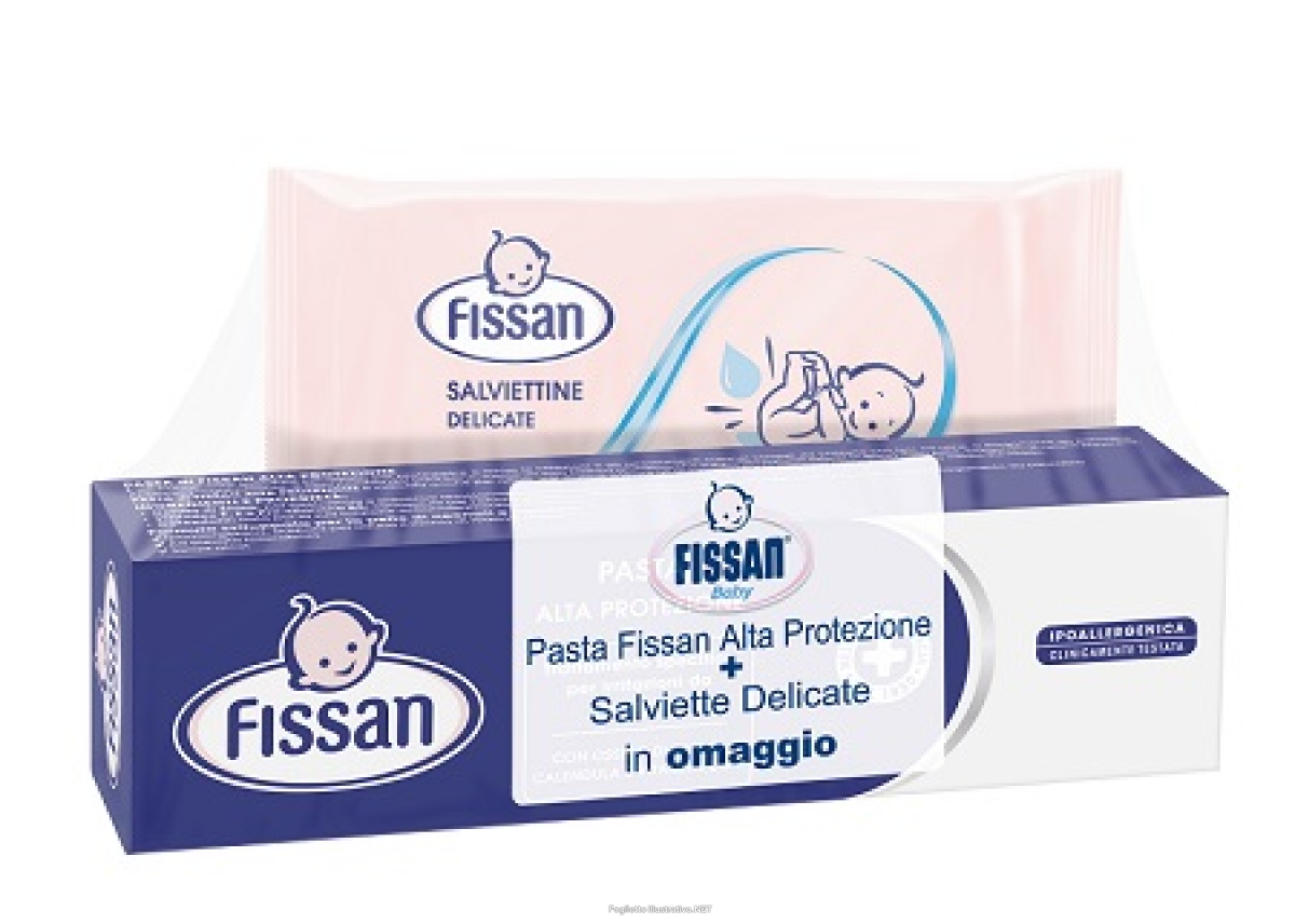 Image of Special Salviette Fissan 10 Pezzi + Pasta