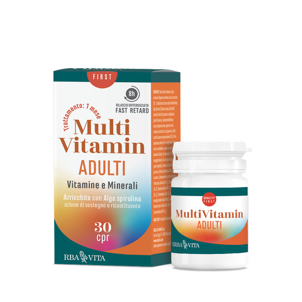 

Multi Vitamin Adulti ERBA VITA 30 Compresse
