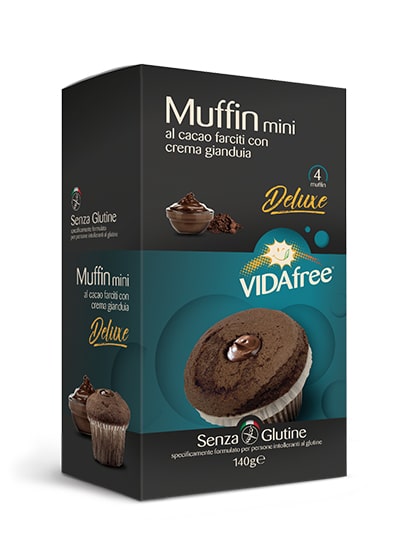 

Muffin Mini Cacao E Gianduia VIDAfree 4x35g