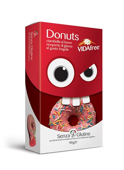 Image of Donuts Fragola VidaFree 90g033