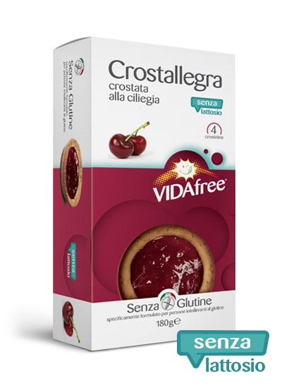 

Crostallegra Ciliegia Senza Lattosio Vidafree 4x45g