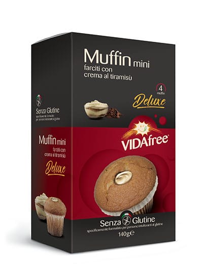 

Muffin Mini Crema Al Tiramisù Vidafree 140g