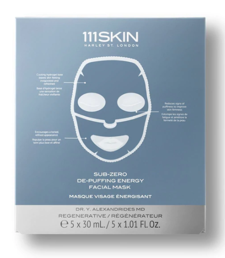 Image of Sub-Zero De-Puffing Energy Facial Mask 111Skin 5x30ml033