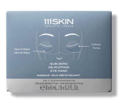 Image of Sub-Zero De-Puffing Eye Mask 111Skin 8x6ml