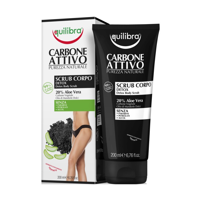 Image of Carbone Attivo Scrub Corpo Equilibra(R) 200ml033