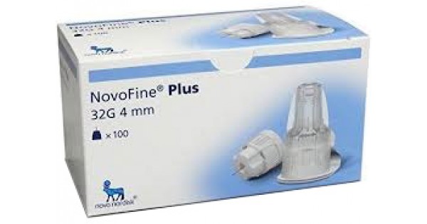 Image of NOVOFINE(R) PLUS G32 4MM NOVO NORDISK 100 Pezzi033