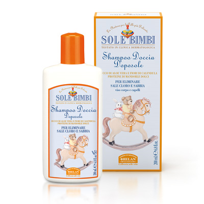 

SOLE BIMBI Shampoo Doccia Doposole HELAN 200ml