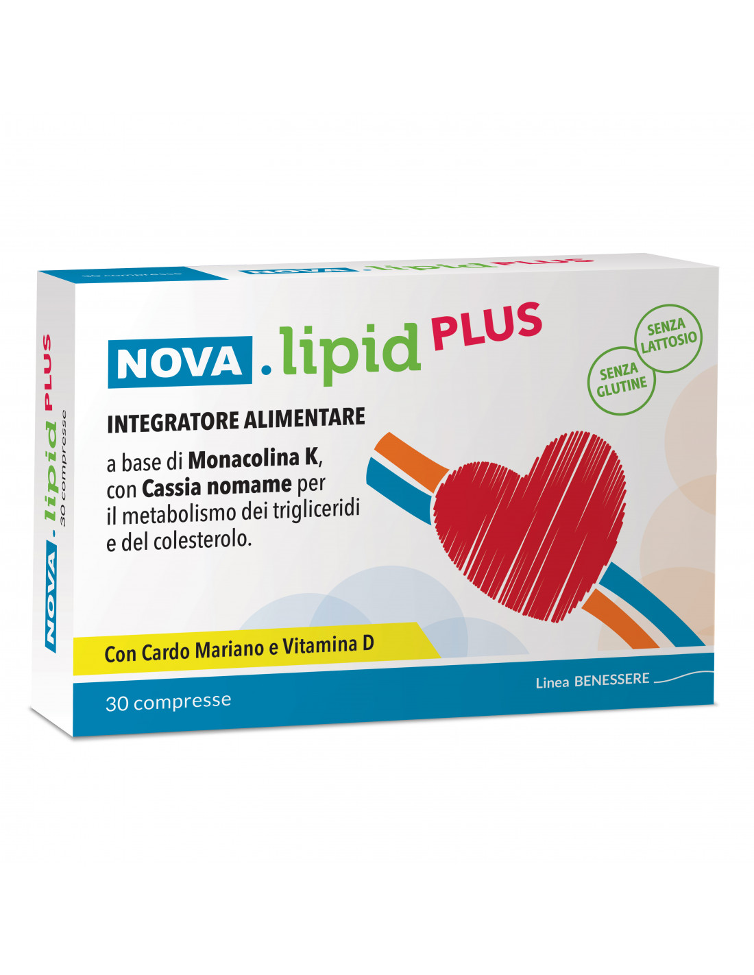 Image of Nova Lipid Plus Nova Argentia 30 Compresse