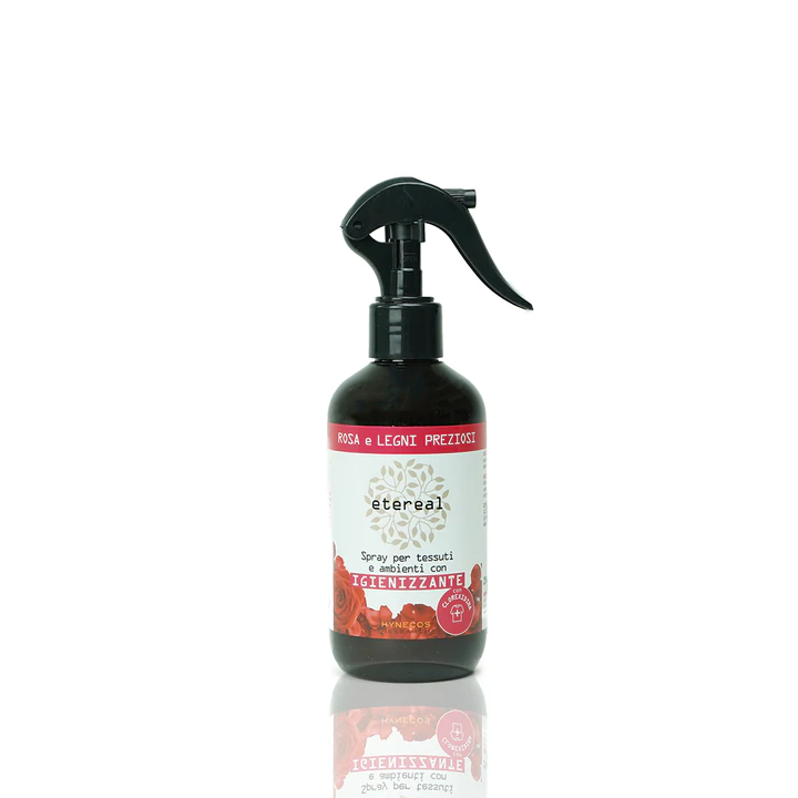 Image of Rosa e Legni Preziosi Profumo Spray per Ambienti con Igienizzante Etereal 250ml
