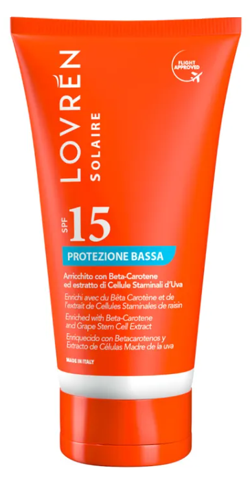 Image of Crema Solare Spf15 Lovrén Solaire 100ml