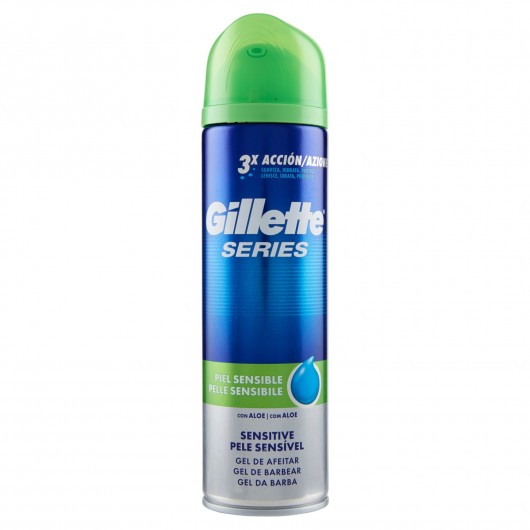 Image of Series Gel da Barba Pelle Sensibile Gillette 200ml033