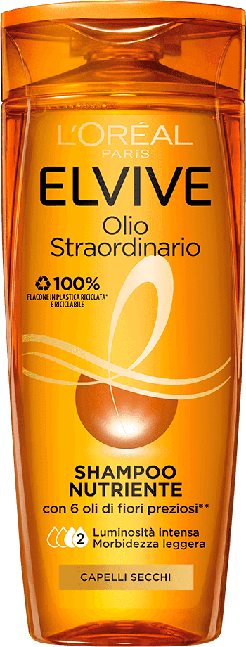 Image of Elvive Olio Straordinario Shampoo Nutriente L&#39;OREAL 400ml
