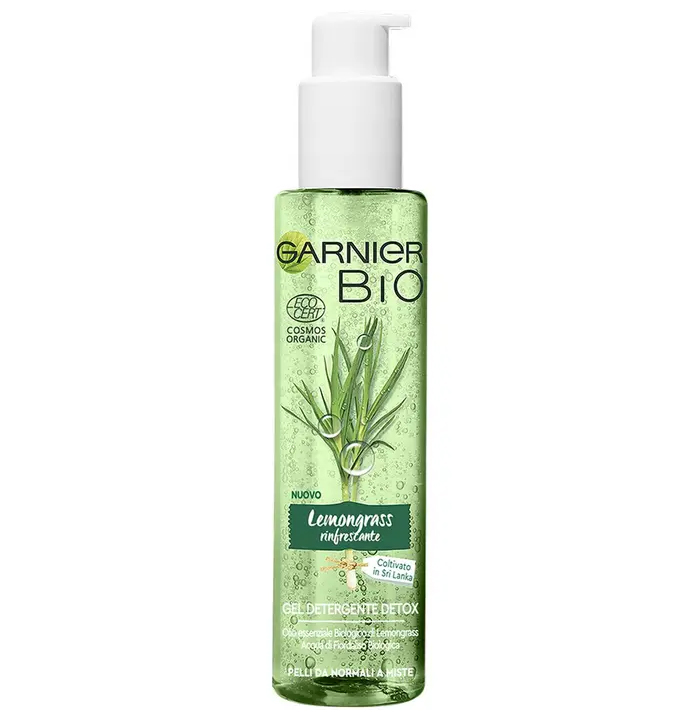 

Gel detergente viso detox lemongrass rinfrescante Garnier 150ml