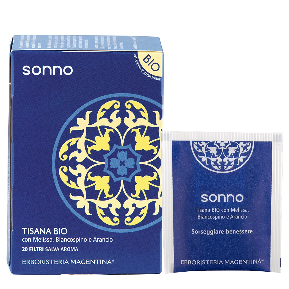 Image of Sonno Tisana BIO Erboristeria Megentina 20 Filtri033