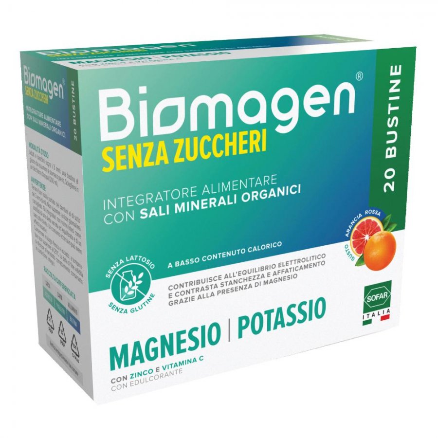 Image of Biomagen Senza Zuccheri Sofar 20 Bustine033