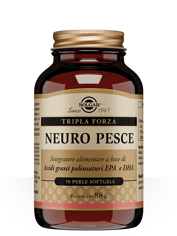Image of Neuro Pesce Tripla Forza Solgar 50 Perle Softgels