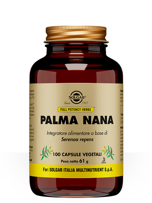 Image of Palma Nana Solgar 100 Capsule Vegetali033