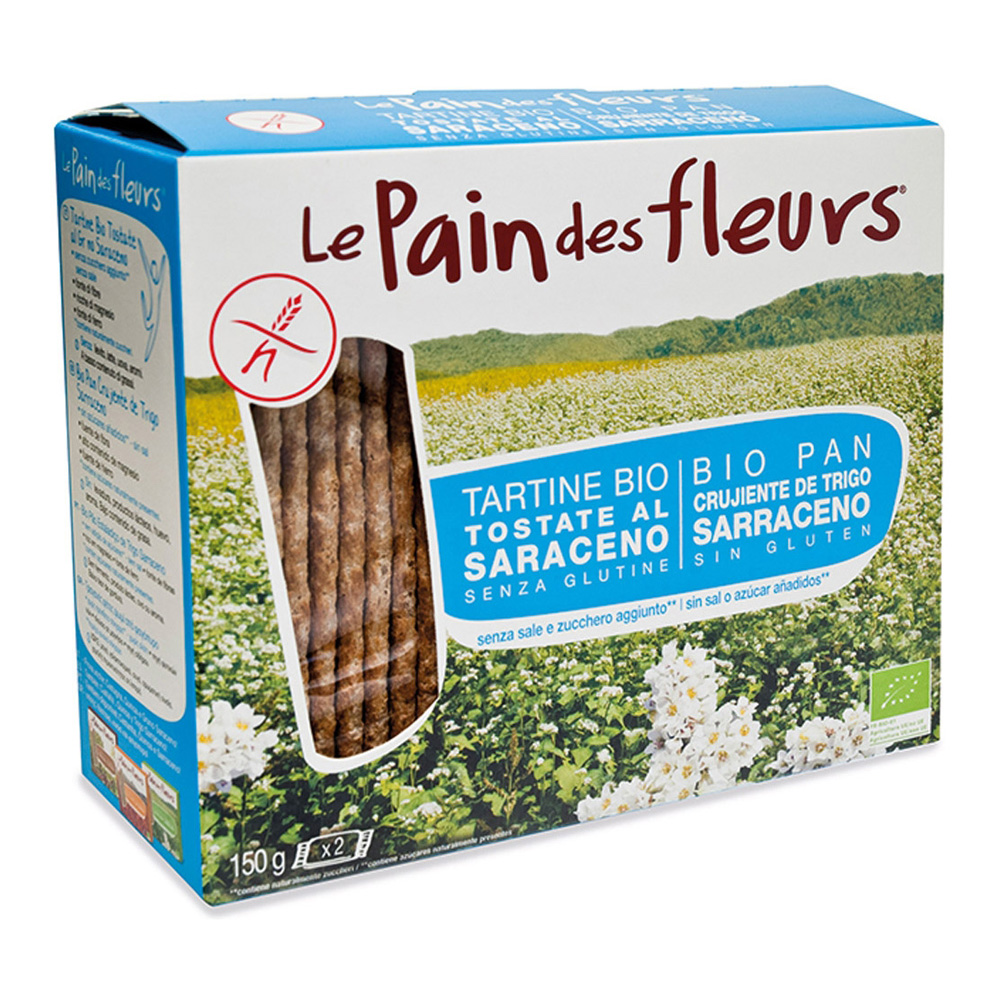 Pain des Fleurs(R) - Tartine tostate al grano saraceno senza sale 150g