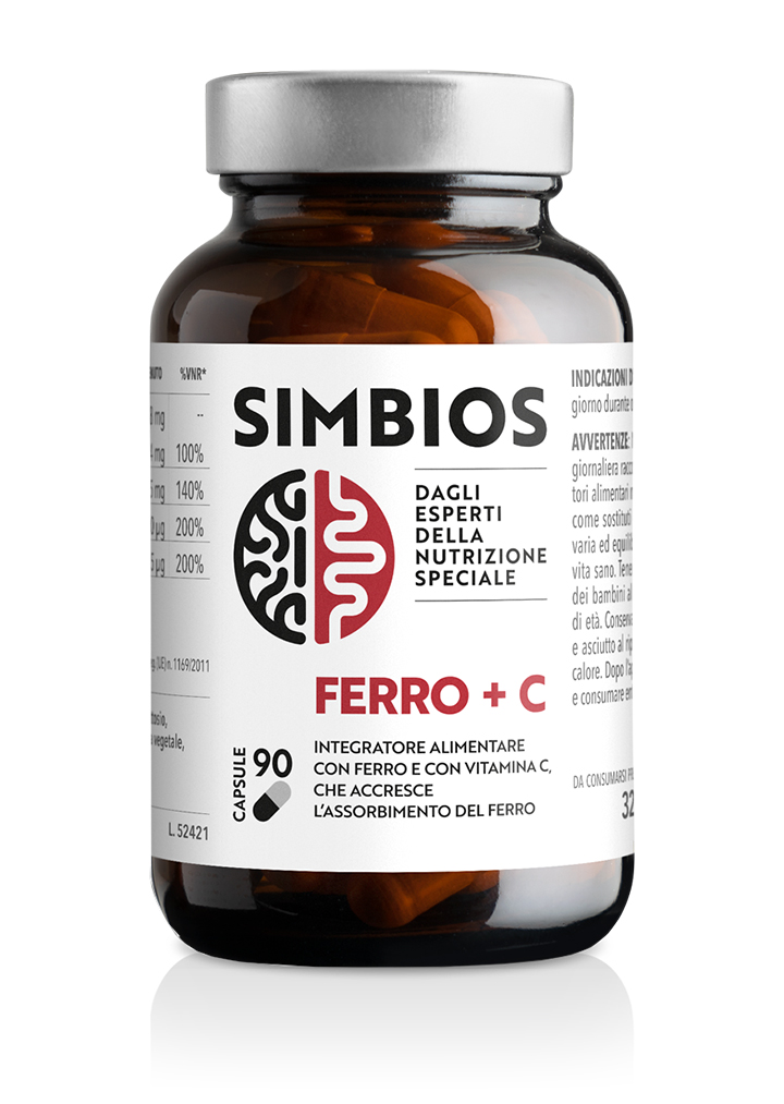 Image of Ferro + C Simbios 90 Capsule033