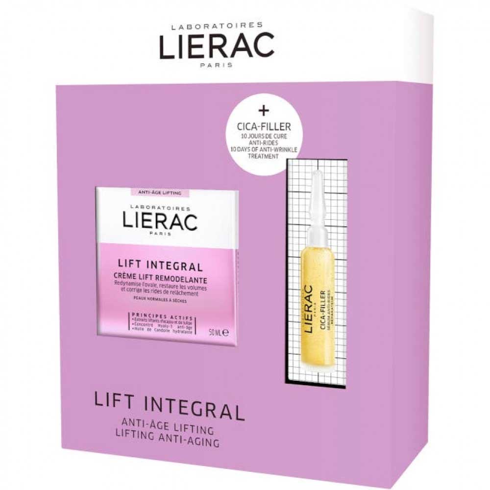 

COFANETTO LIFT INTEGRAL CREMA 50ML + FIALA CICA FILLER 10 GIORNI LIERAC