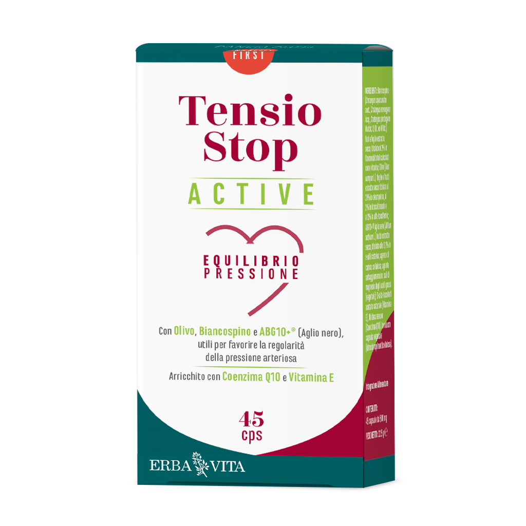 Image of Tensio Stop Active Erba Vita 45 Capsule