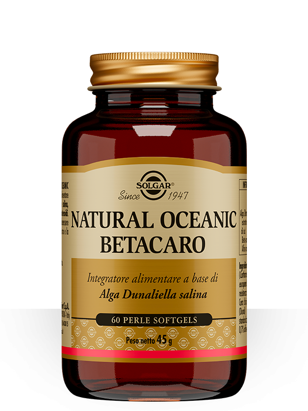 Image of Natural Oceanic Betacaro Solgar 60 Perle Softgels033