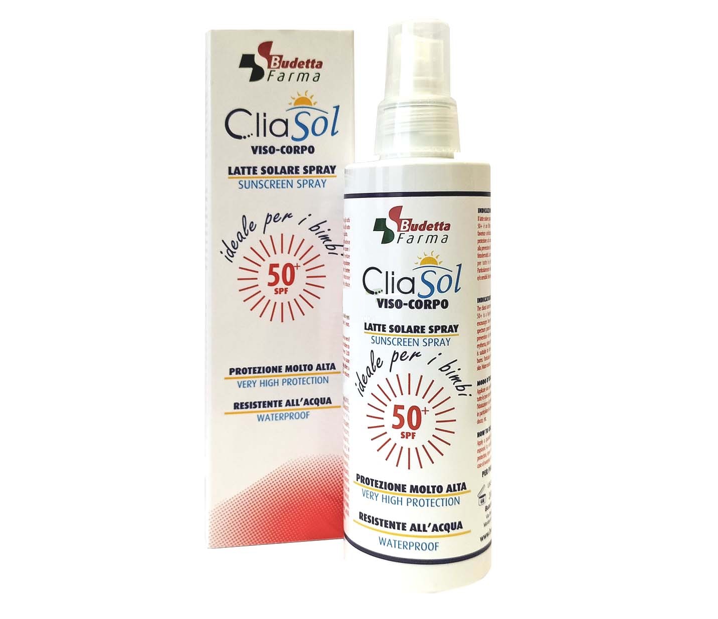 Latte Solare SPF50+ Spray Clia Sol 200ml