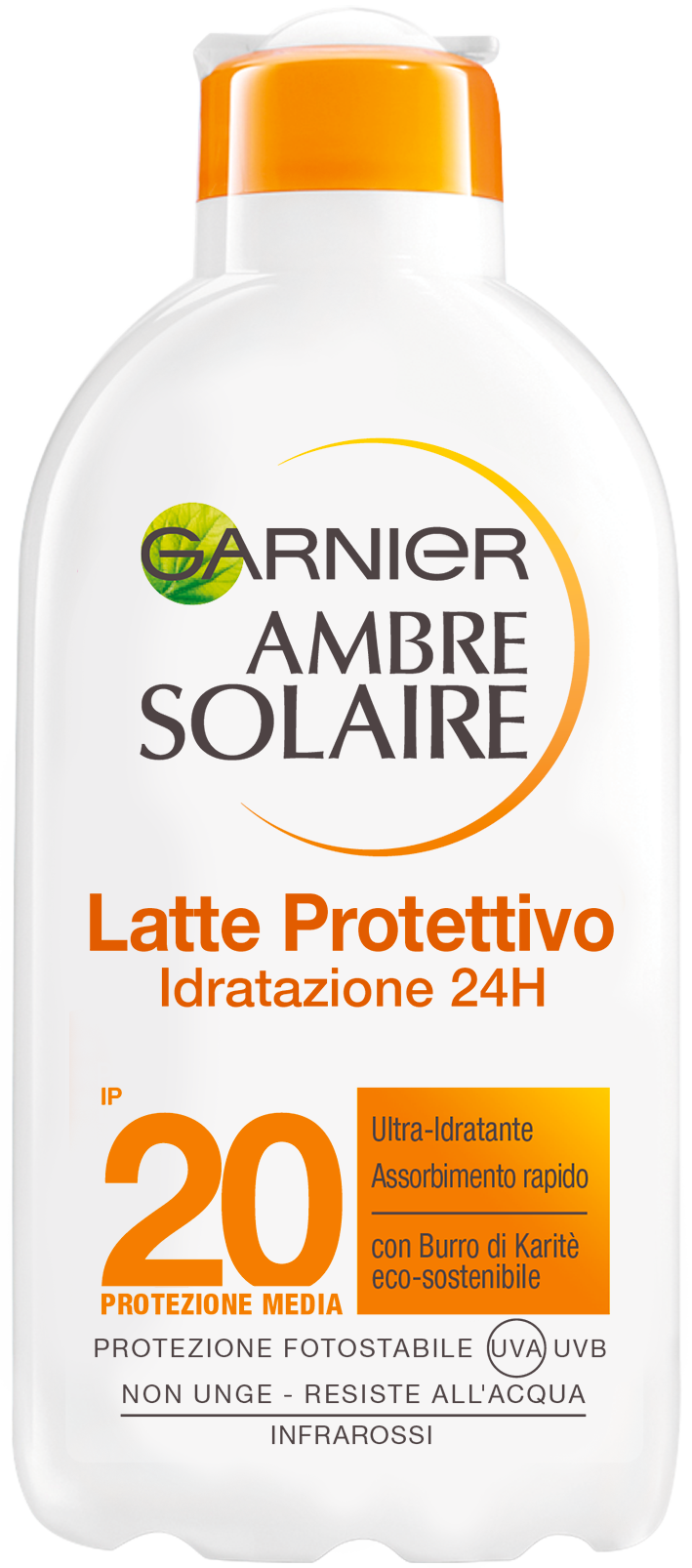 Ambre Solaire Latte Protettivo IP 20 Garnier 200ml