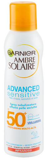 Image of Ambre Solaire Advanced Sensitive IP 50+ Garnier 200ml