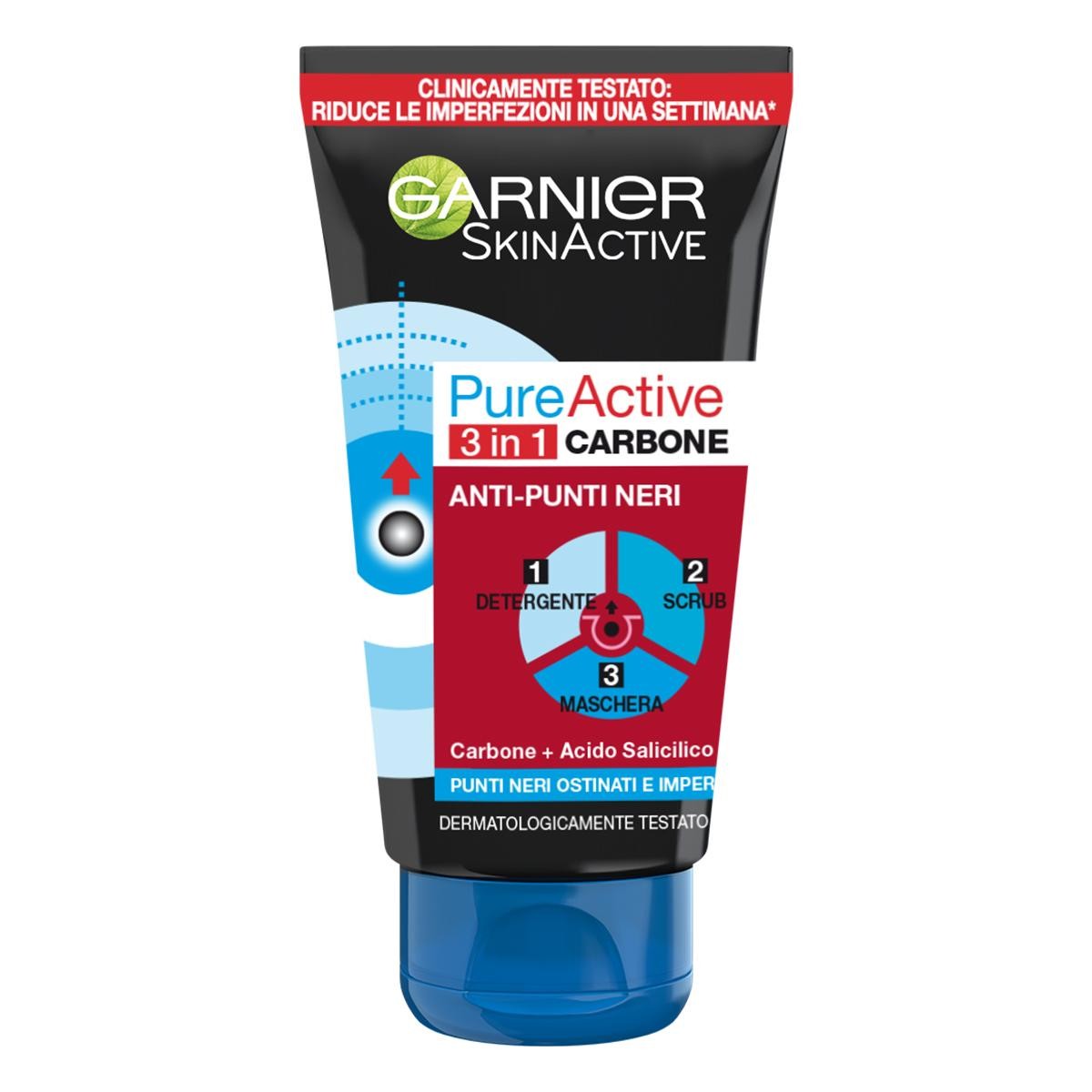 Image of Pure Active 3 In 1 Garnier SkinActive 150ml033