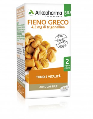 Arkocapsule BIO Fieno Greco Arkopharma 40 Capsule